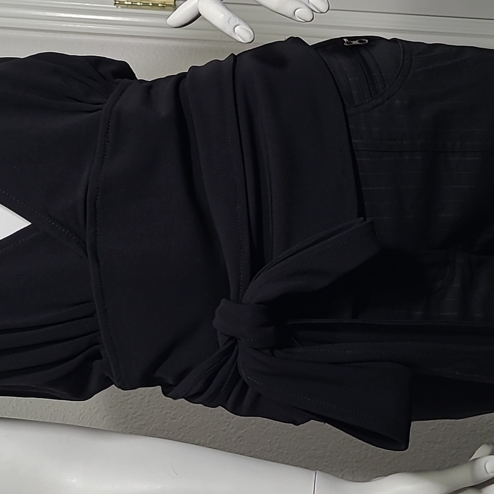 DIESEL Bengala Rayon Top Black Lg NWT - Picture 4 of 10